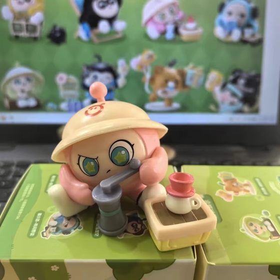 Egg Baby Party Go to Picnic Blind Box Series Hand-held Games Boys and Girls Ornaments Toys Gashapon Baby Machine