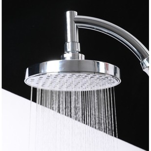 Cross-Border Foreign Trade 6inch Shower Supercharged Fully Electroplated Shower Head Hotel Bathhouse Bathroom Shower Head