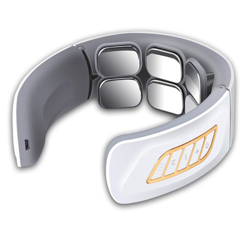 6 Head and Cervical Massager Home Electric Intelligent Pulse Electromagnetic Kneading Cervical Spine Instrument Shoulder and Neck Protector 908