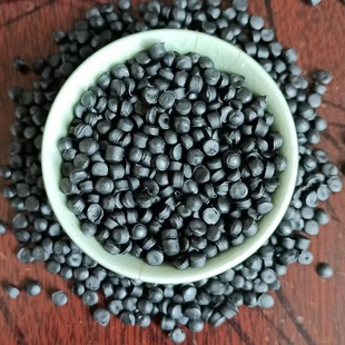 Manufacturer Supplies Black Hdpe Recycled Plastic Particles Corrugated Pipe Sewage Pipe Particles Low Pressure Polyethylene Pipe Material
