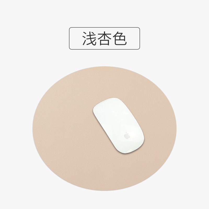 단면 원형 조명 살구색