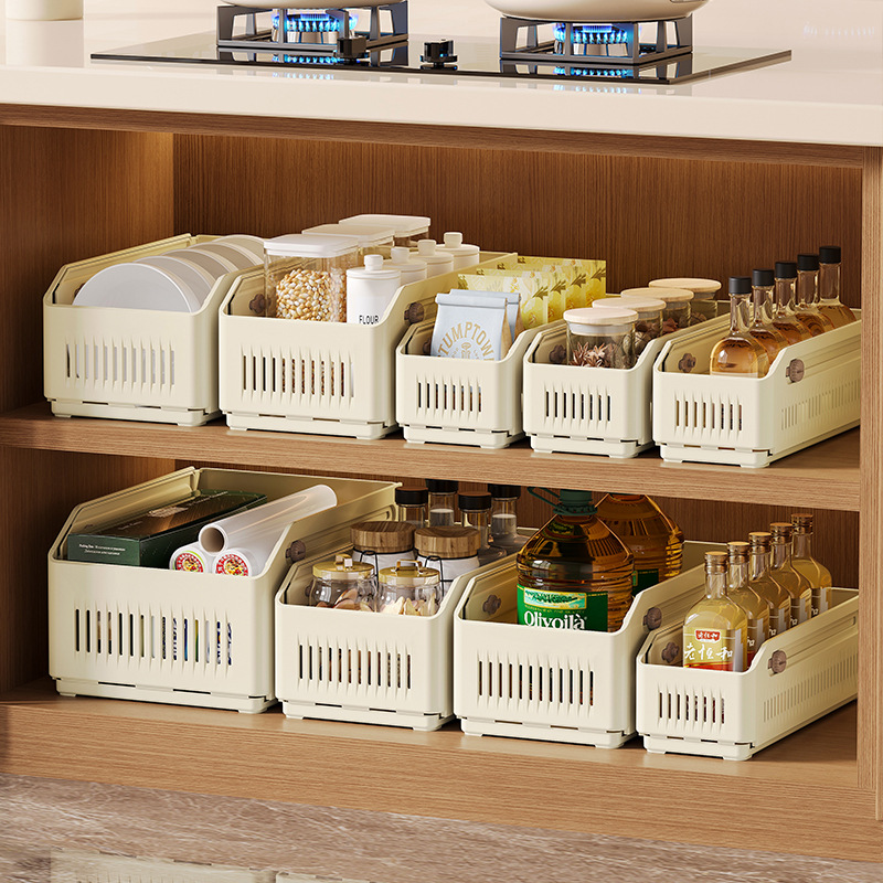 包邮可伸缩盒家用厨房抽屉收纳盒餐具整理盒多功能分类调节储物盒