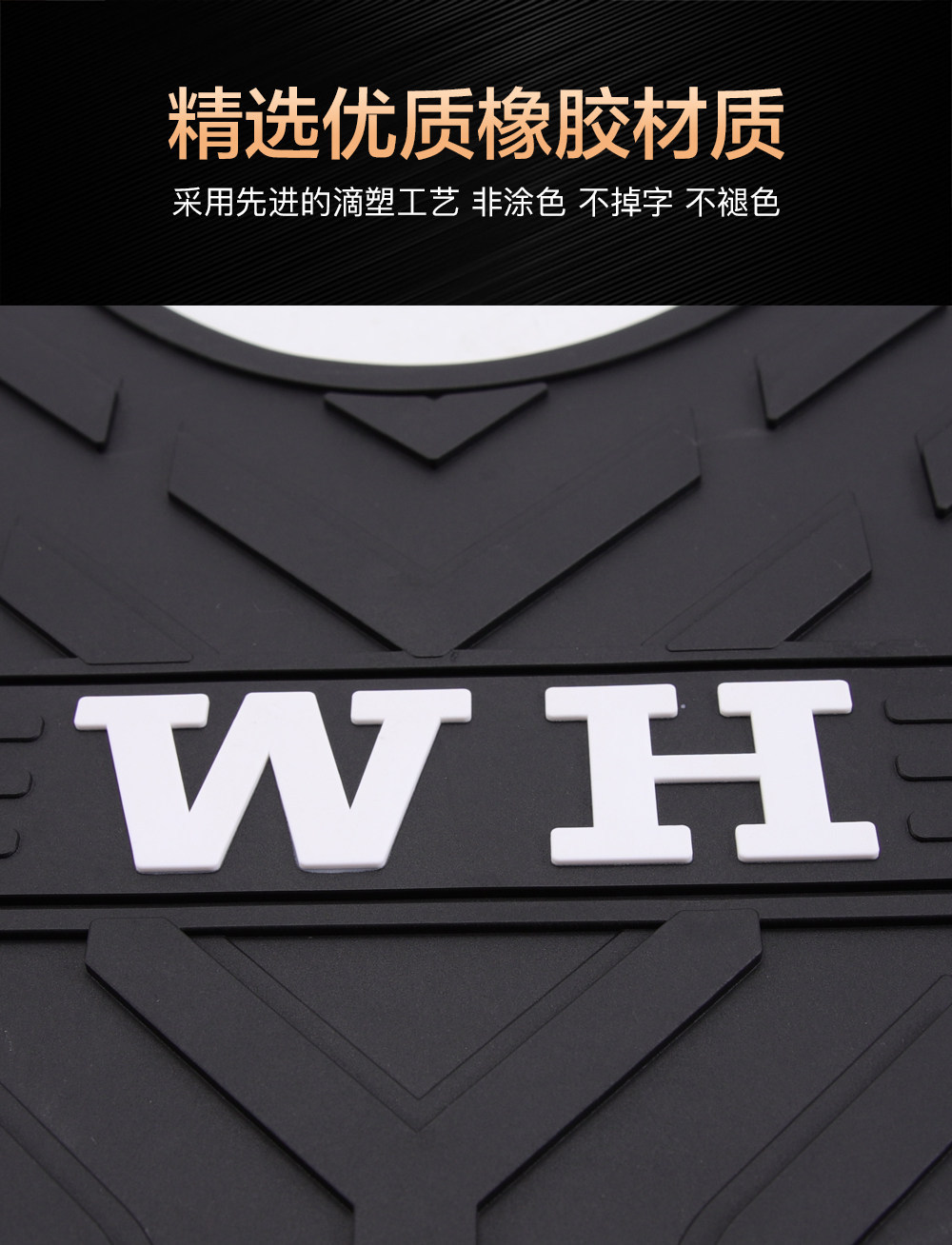 Suitable for Wuyang Honda Xizhi, Xijun, Xili Wh125T-5A-5B-5C Scooter Rubber Foot Pads and Footrests