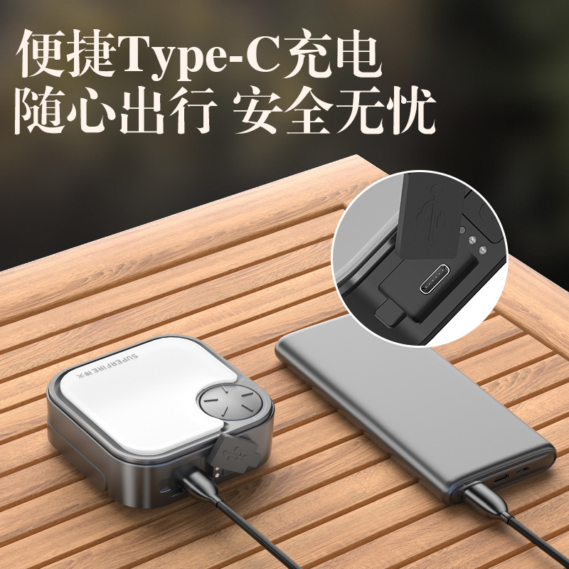 Shenhuo T50 camping LED recargable iluminación al aire libre larga resistencia tienda portátil atmósfera campamento camping luz Al Por Mayor