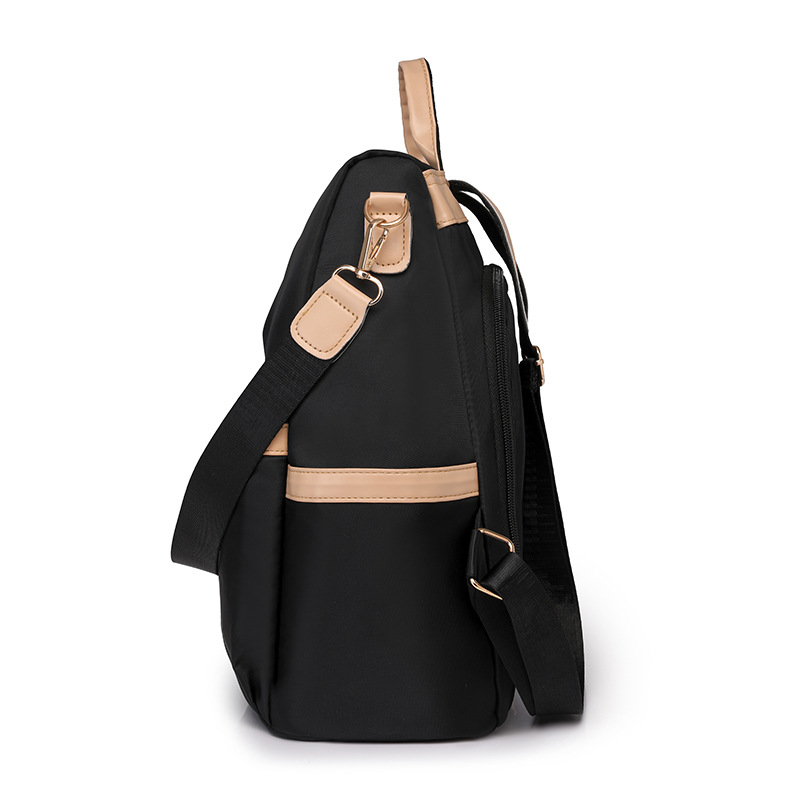 Mochila antirrobo transfronteriza de nuevo estilo de alto valor para mujer, moda, color de contraste de todo fósforo, mochila de viaje al aire libre de gran capacidad, marea