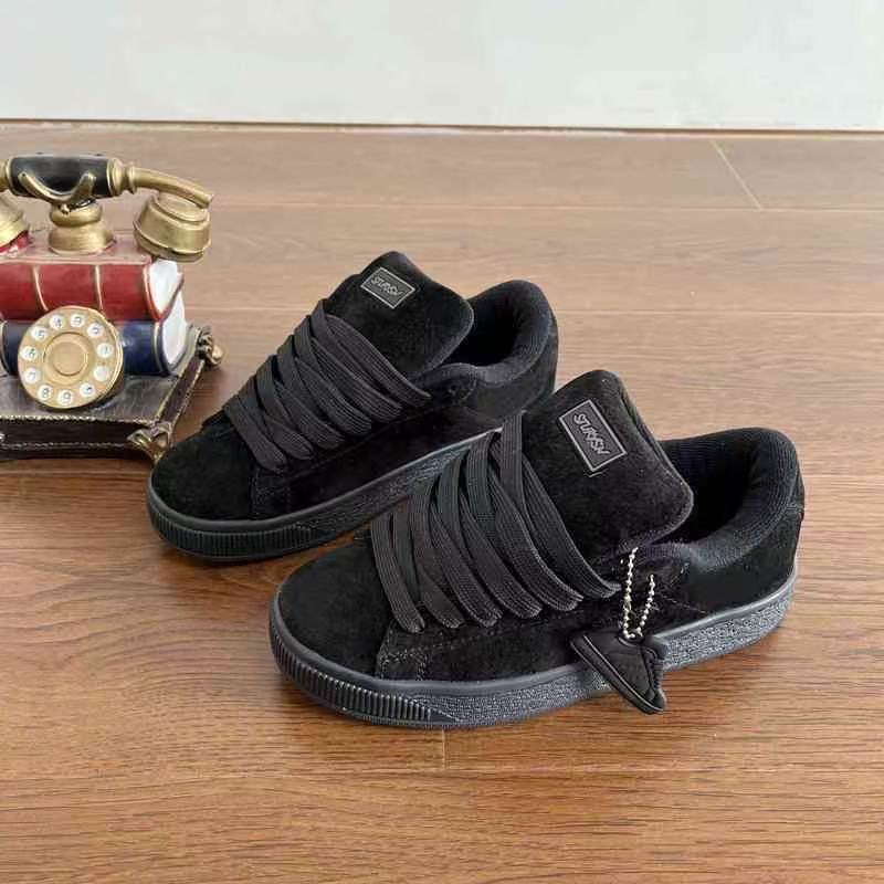 High-Appearance Retro Low-Top Sneakers 2026 Spring/Summer Unisex Trendy Suede Versatile Couple Casual Shoes Trendy