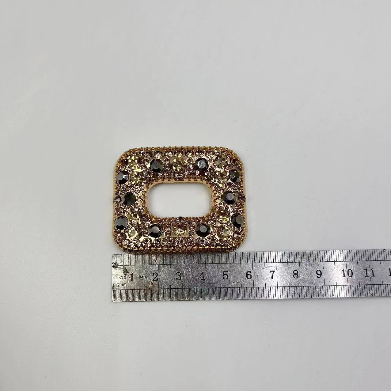 Footwear buckle, golden metal shoes, accessory, (Cross-border trading)
