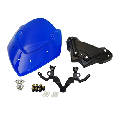 Motorcycle front windshield GSX-S 1000 15-20 modified - blue