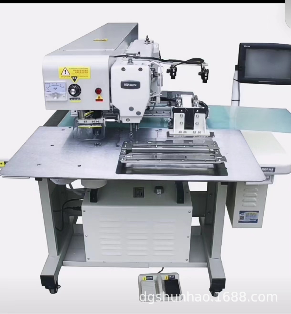 Venta al por mayor automático ordenador láser bolsa abridor ropa Denim solo labio bolsa cremallera tapeta multi-función de la máquina