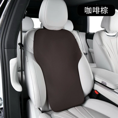 Seat cushion, seat cover — Cross-Border Hot-Selling Car Seat Cushion with - backrest-coffee-brown