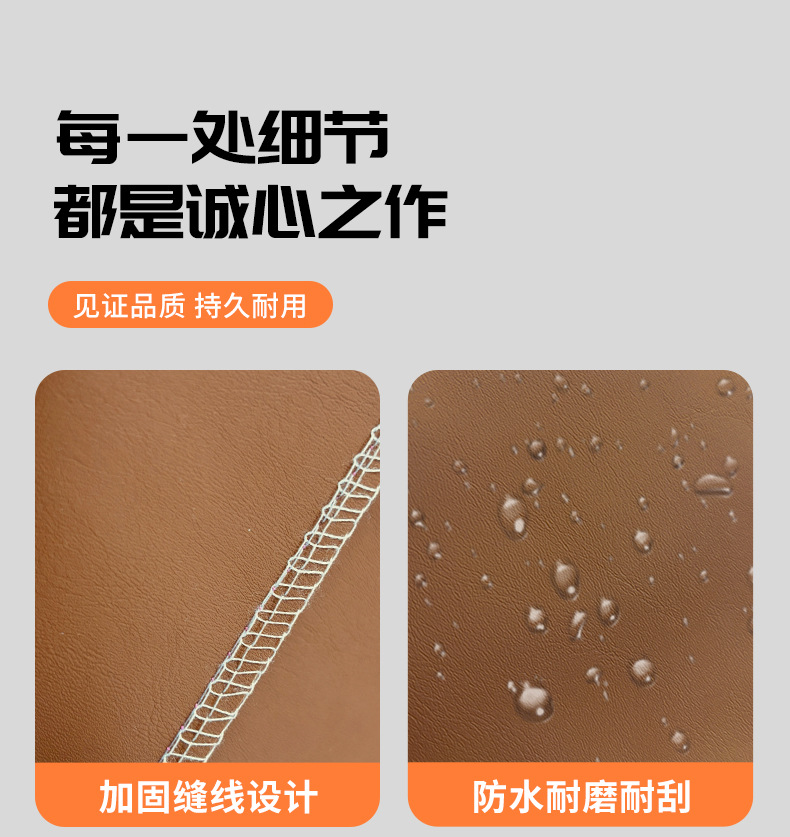 Car Snow Shield Oxford Cloth Pu Leather Snow Cover Front Windshield Anti-Frost Anti-Snow Cover Thickened Sunshade
