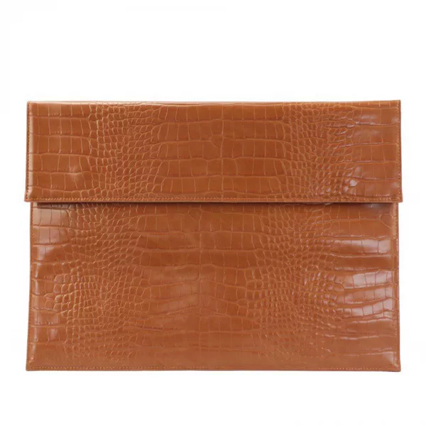 Middle Eastern Animal Pattern Hand-Held Notebook Liner Bag Business Leather Envelope Bag Horizontal Envelope Style Computer Bag Hot Sale