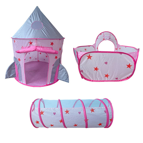 Children's tent, game house, basketball pool, tunnel, children's play house, castle, yurt, small house, toy house