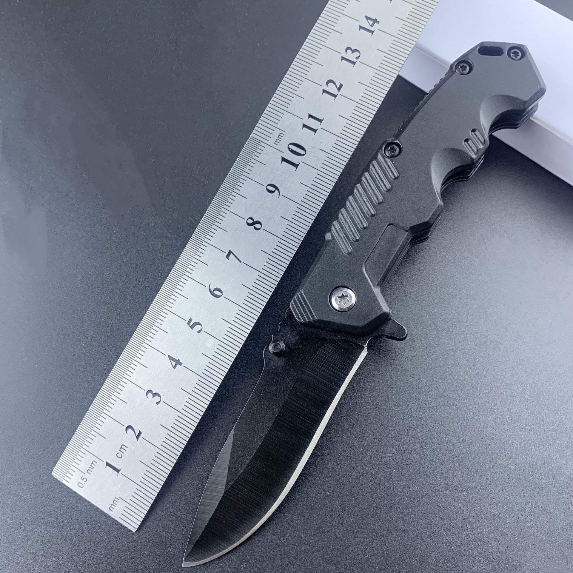 折叠小刀高硬度多功能户外刀不锈钢刀具户外防身刀军刀便携式折刀