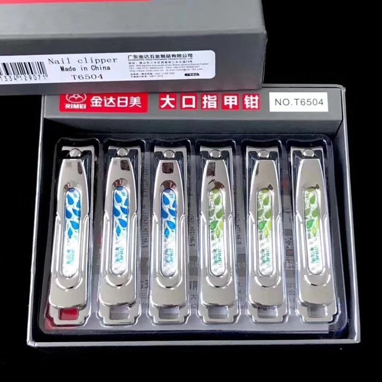 Japanese and American 6504 Large Nail Clippers with Wide Opening, Flat Nail Scissors, Angled Toenail Clippers for Adult Home Use Japanese and American 6504 Large Nail Clippers with Wide Opening, Flat Nail Scissors, Angled Toenail Clippers for Adult Home Use