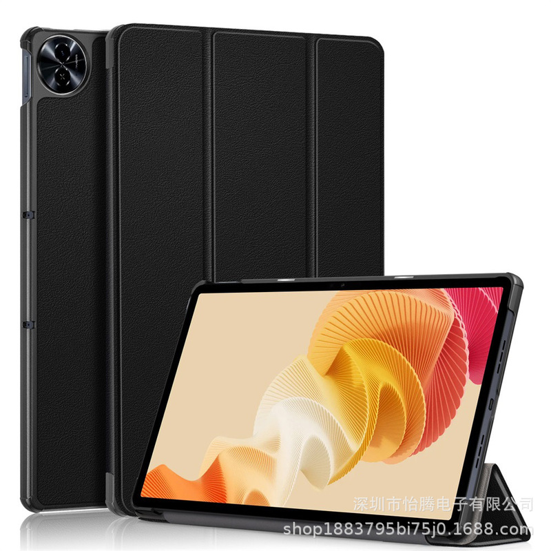 Applicable to Realme Pad 2 11.5-inch tablet protective case real me tablet 2 tri-fold drop-resistant magnetic leather case Applicable to Realme Pad 2 11.5-inch tablet protective case real me tablet 2 tri-fold drop-resistant magnetic leather case