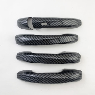Suitable for 15-20 Models of Mercedes-Benz Glc Cla Gle Gls Glb E C-Class Door Handle Carbon Fiber Door Handle Decoration