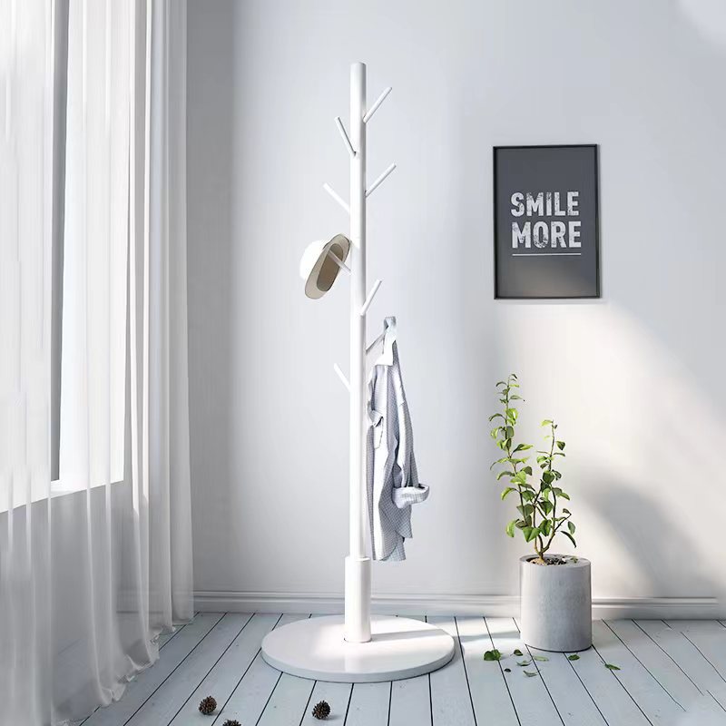 Habitación sala de estar simple percha percha de piso de hayale percha de ropa triángulo de disco percha de ropa para el hogar no ocupa espacio