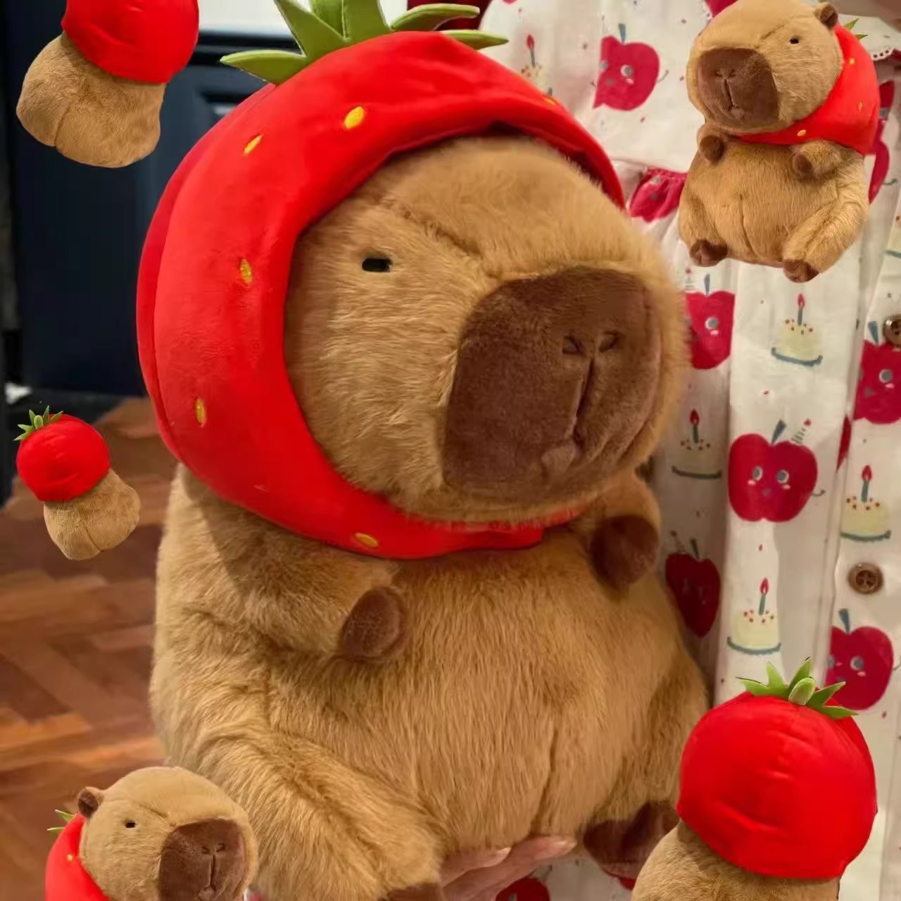 딸기 모자 카피발라