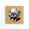 Factory wholesale Japanese cartoon coaster Kuromi Gemini Star Cool Penguin Sanrio Gift Surrounding Ceramics Belle