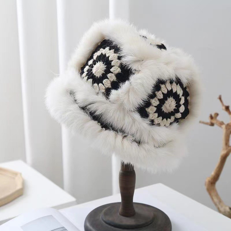 흑미털 사자모자