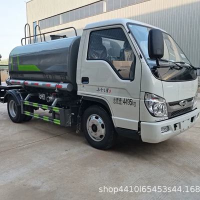 How Long Can a 4.5-Ton Water Sprinkler Truck with a Single Tank of Water Be Used for Watering? a 4.5-Ton Water Sprinkler Truck Is Used by the Property Management Company in the Community