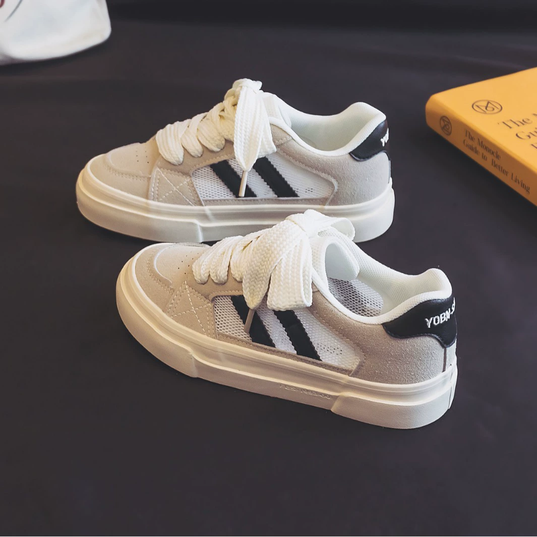 Спот 2024 весна и осень новая студенческая повседневная дикая нижняя сетка дышащая обувь для женщин H1307