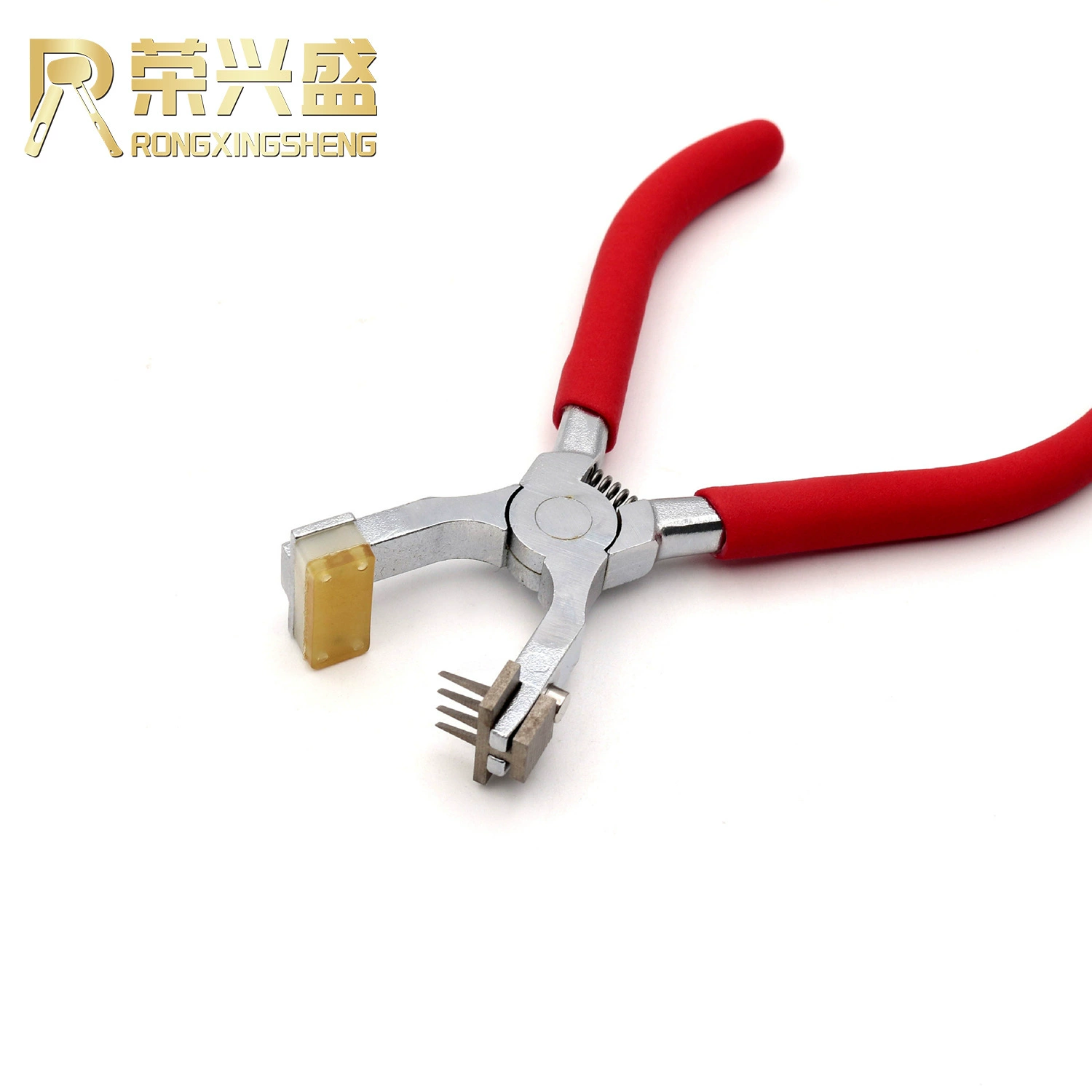 Алмазный молоток DIY кожаный инструмент плоскогубцы для перфорации инструмент 2 зуба 4 зуба плоскогубцы для перфорации оптом