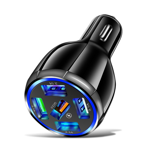 Multi-port QC3.0 4USB 3USB 20WPD flash charging fast charging car charger 6USB fast charging car charger car charger