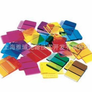 Оригинальные цветовые образцы Pantone USA: пластиковые однотонные образцы серии Q и серия T