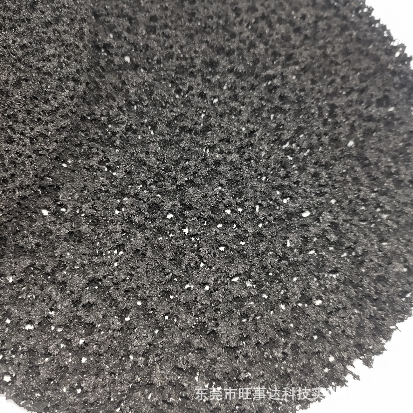 黑色发泡过滤海绵管 圆形聚氨酯 粗孔爆破海棉 活性炭海绵圆柱