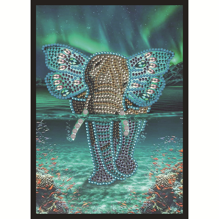 Transfronterizos nuevos dibujos de diamantes DIY hechos a mano unicornio dibujo de diamantes cuaderno dibujo de diamantes llenos de pintura de diamantes