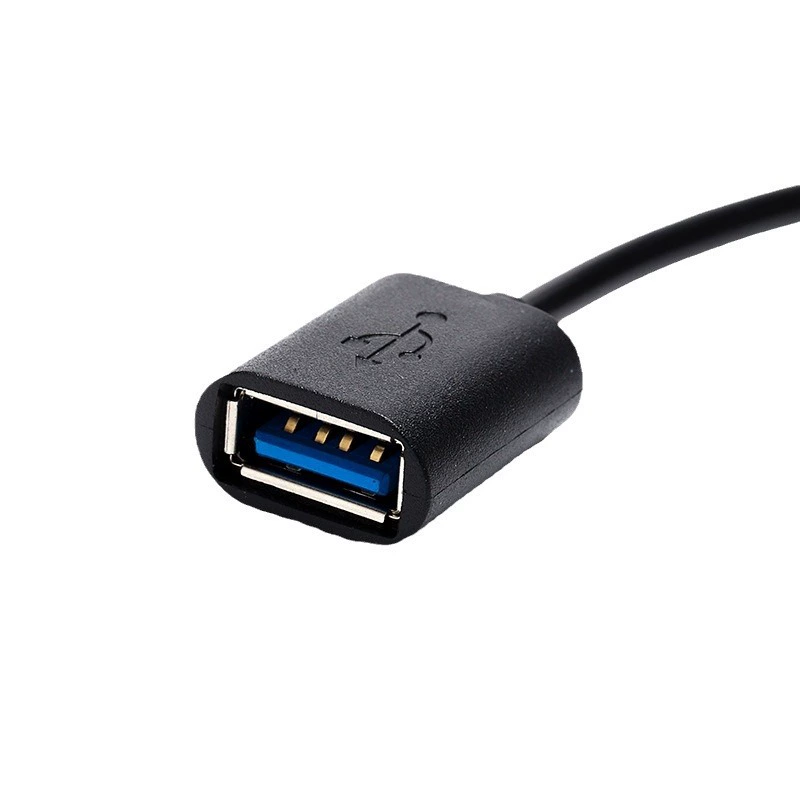 Кабель Type-C to USB2.0 OTG, интерфейс для флешки, клавиатуры и мыши