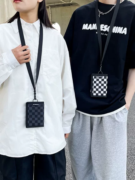 Wallet Ins Women's 2024 New Korean Style Fashionable All-match 30% Folding Card Bag Oxford Cloth Men's Portable Coin Purse