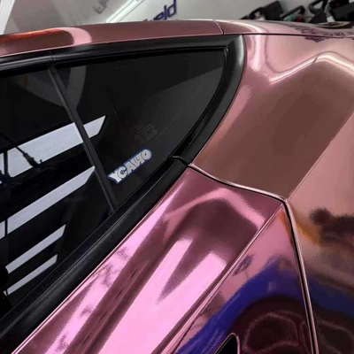 new product: PET electroplated rose: Auto Color Change Film