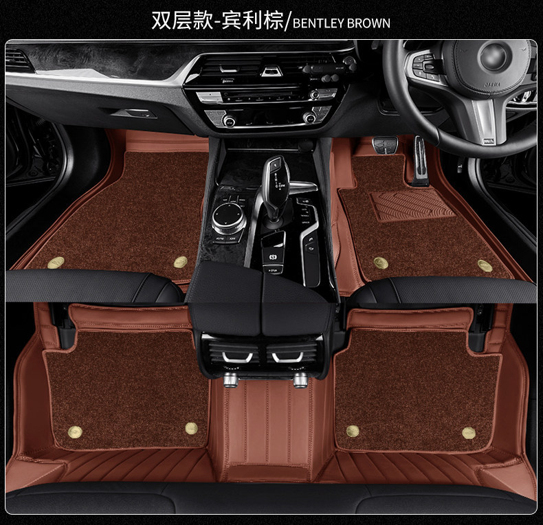 Suitable for 10-25 models of Toyota Prado right-hand drive, full coverage floor mats LC250, right-hand drive carpet