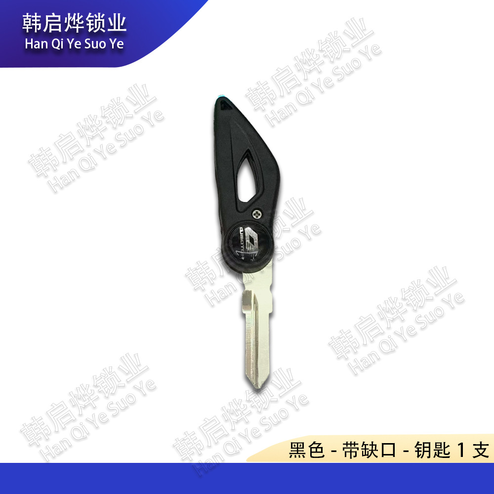 Suitable for Qianjiang Chase 350/400 Flash 300 Key Race 250 Yi 500 Key Embryo Folding Electric Door Lock Key