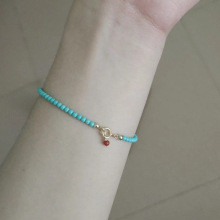 С���͹� ��ȻС�G��ʯ�ϼt���14k�������Ůײɫ�ִ��B������ɫ