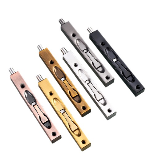 Stainless Steel Invisible Box-Type Floor-to-Ceiling Concealed Latch, Double-Leaf Mother-and-Child Door, Fireproof Door, Anti-Theft Door, Wooden Door, Concealed Door Bolt