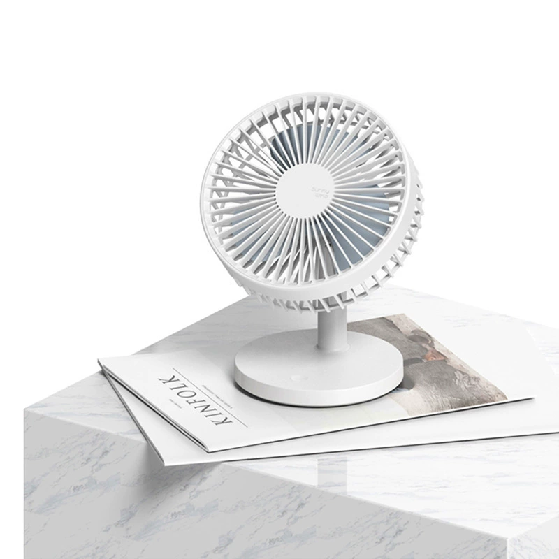 Small fan USB portable small -scale charging mini mute student household desktop desktop big wind power fan