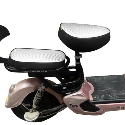 Seasons, Sun Protection and Heat Insulation, Electric car cushion - silver-square-diamond-front-seat-cover-rear-seat-cover-black-edge