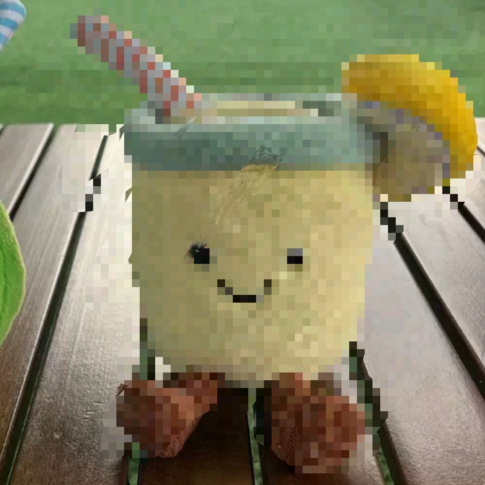 limonada / Modelo completo com três padrões (siga a coleção para receber um saco de pó)