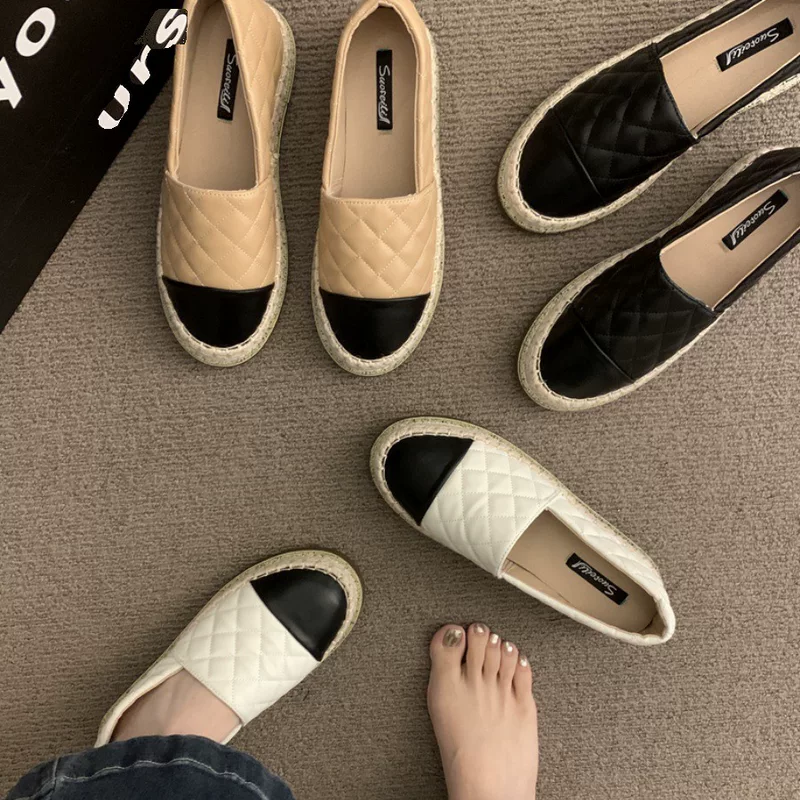 Демисезонные лоуферы для отдыха, стиль Chanel
