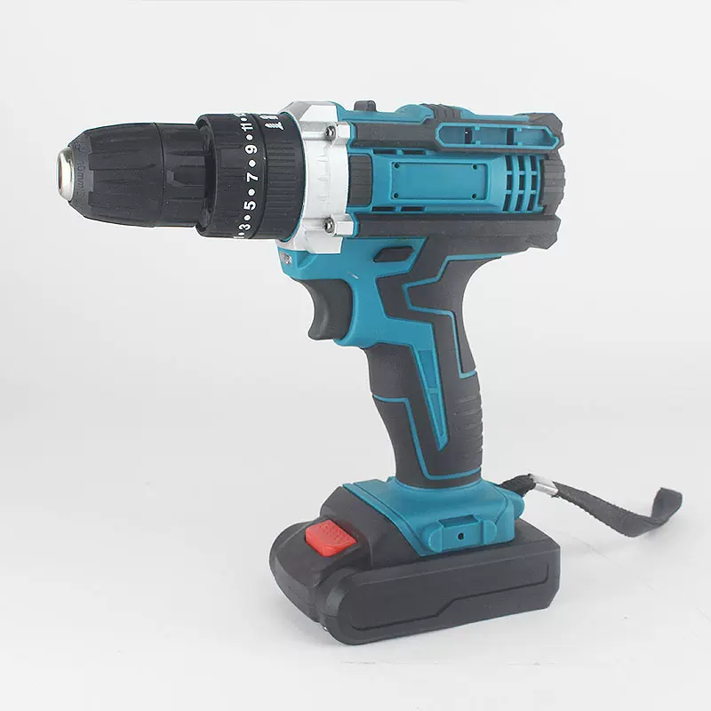 外贸冲击锂电钻充电式手钻小手枪钻电钻多功能家用起子电动螺丝刀