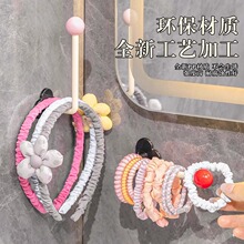 多巴胺挂钩发夹发箍发圈多功能卫生间收纳皮筋免打孔头绳壁挂