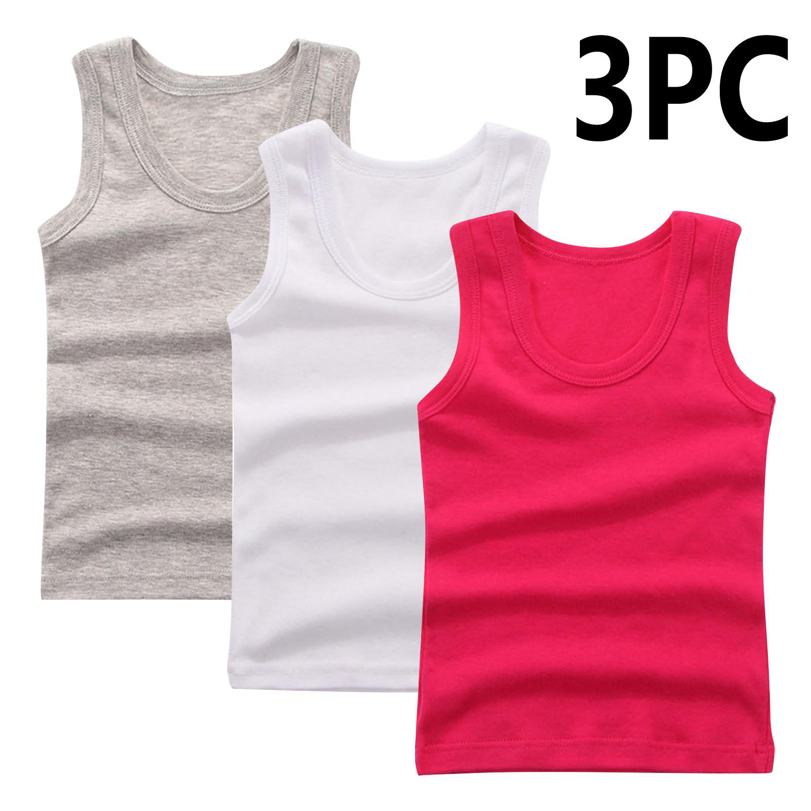 DK tank top-red+white+grey