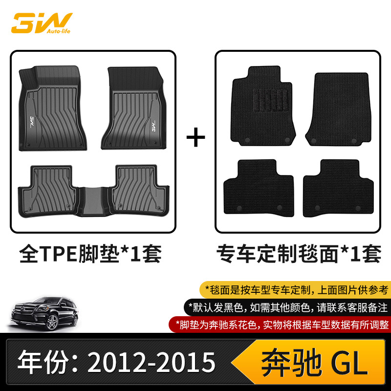 Universal Foot Pad, Mercedes-Benz GT - gltpe12-15