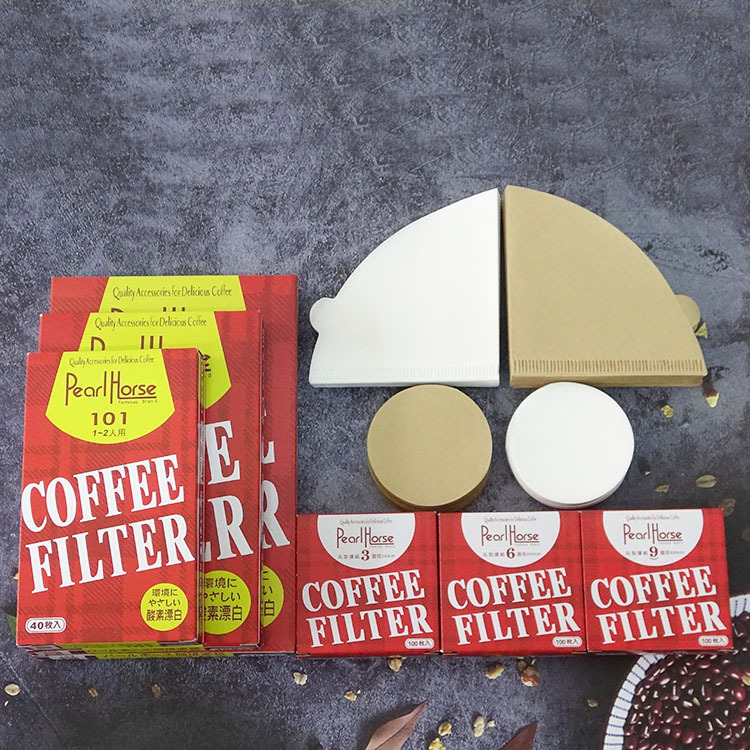 咖啡滤纸V60滴滤杯手冲越南壶美式咖啡机网爱乐压电动摩卡壶滤纸