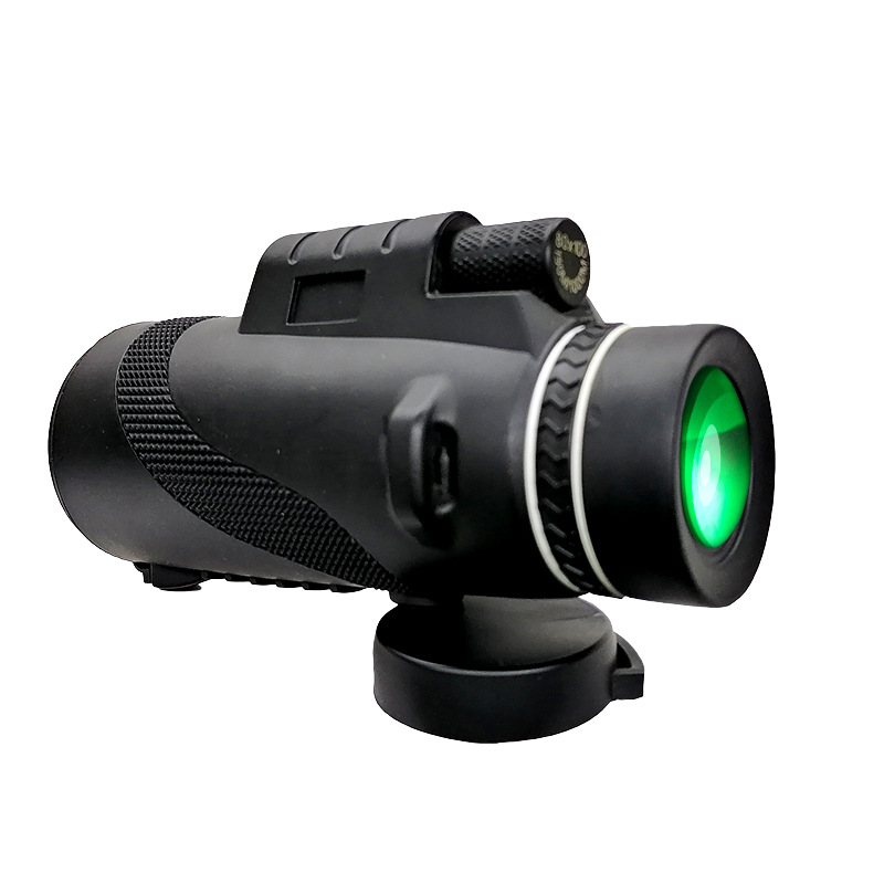 Telescopio en stock 80X100 40X60 HD veces baja luz de la visión nocturna al aire libre teléfono móvil clip fotografía solo tubo mirando gafas