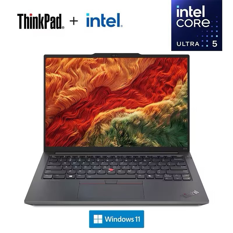 Lenovo ThinkPad E14-02CD Ultra5-125H 16G 512G FHD Screen Business Laptop